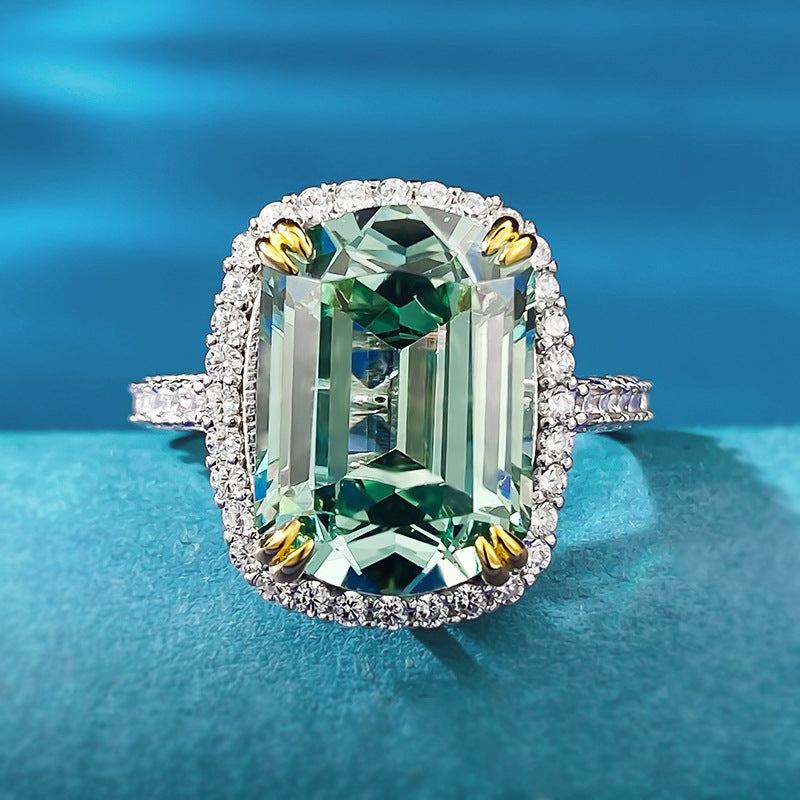1000# Custom 925 silver Moissanite diamond jewelry
