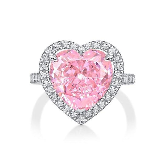 [vvjewelry] vv1701 High-carbon diamond 925 silver ring